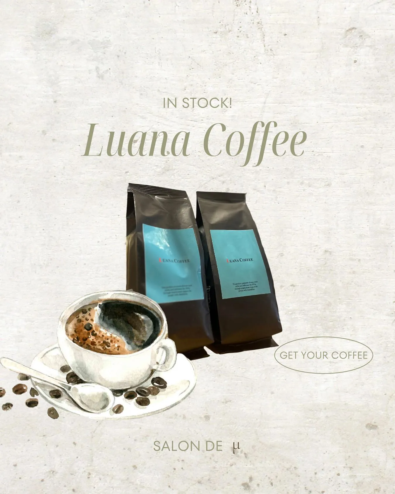 Luana Coffeeをご自宅でも。